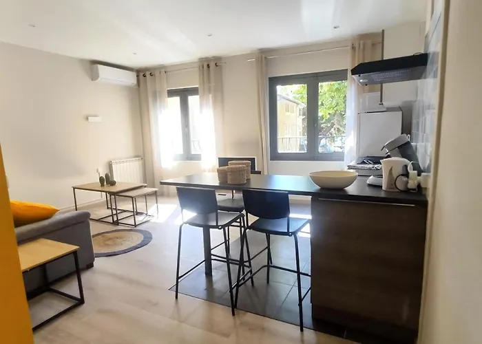 Chez Leon - Clim' & Patio - Centre דירה Loupian
